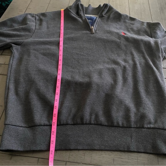 U.S.‎ Polo Assn. Men's Gray Half Zip Up Sweater with Ribbed Cuffs Size XL - Picture 13 of 13